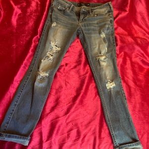 Hollister Crop Skinny Jeans